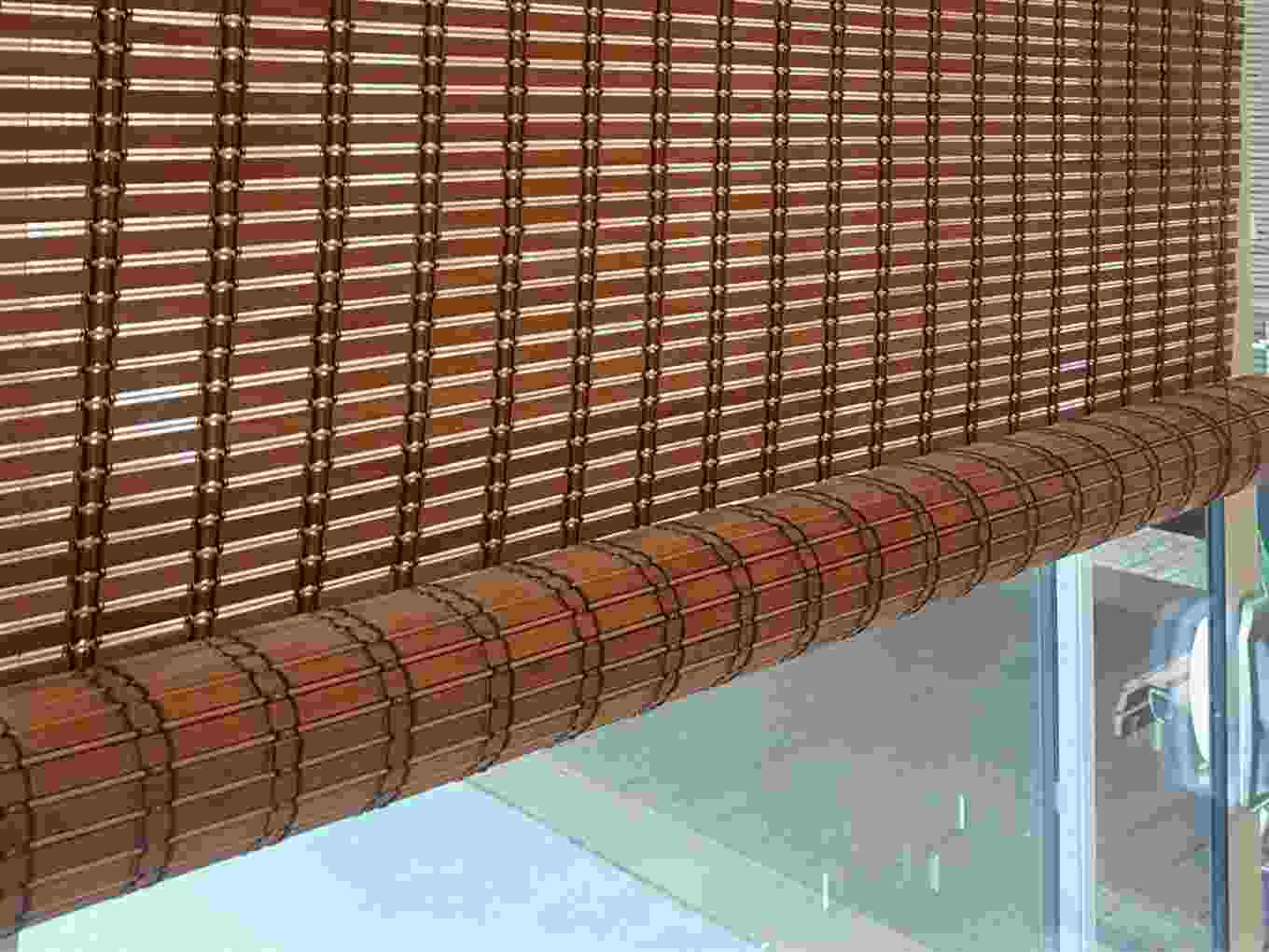 Expert bamboo blinds installation in Dubai