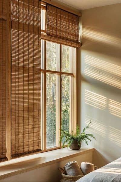 Bamboo blinds installation UAE homes