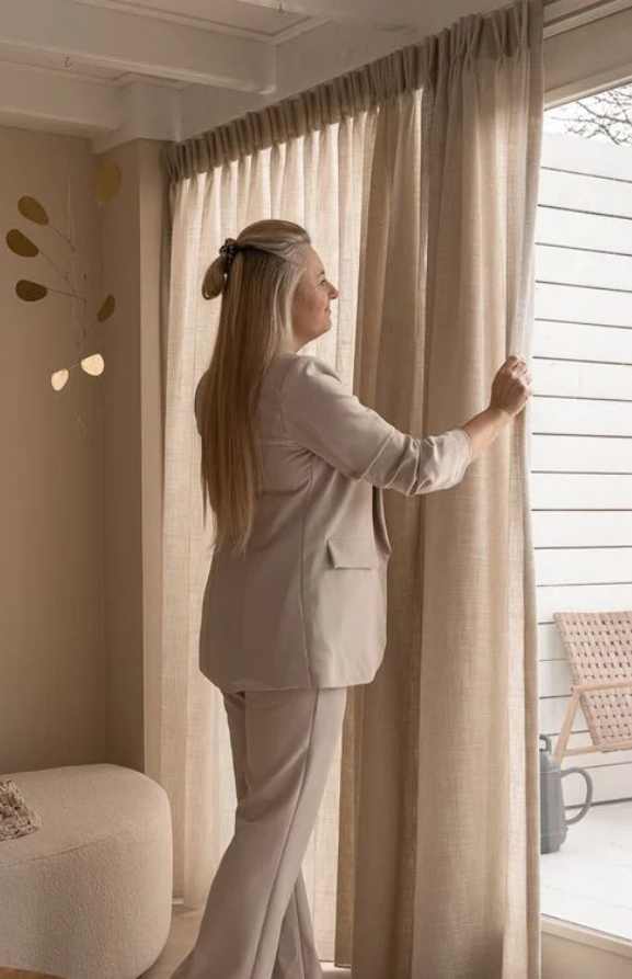 Premium linen curtains with expert service