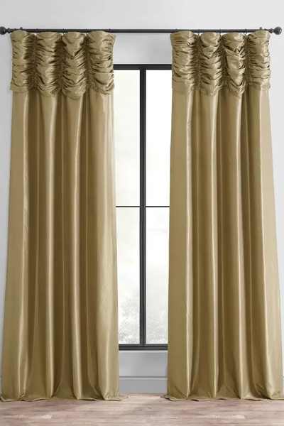 Hand-stitched silk drapes for Dubai homes