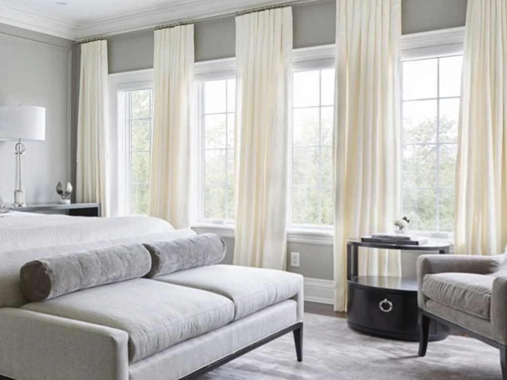 Custom velvet curtains for modern windows
