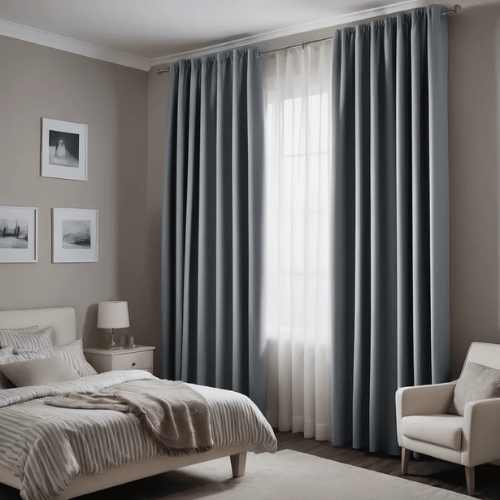 Bedroom blackout soundproof drapes