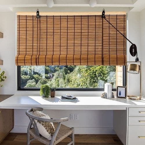 Office Bamboo Blinds Dubai