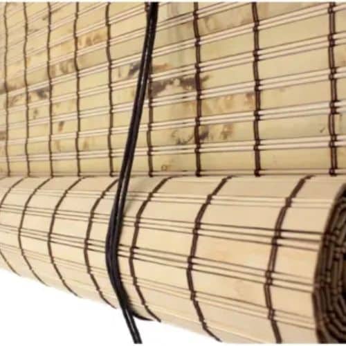 Tortoise Shell Bamboo Blinds