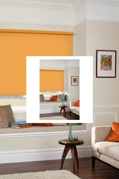 orange blinds