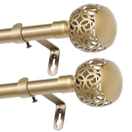 Decorative curtain rods UAE supply