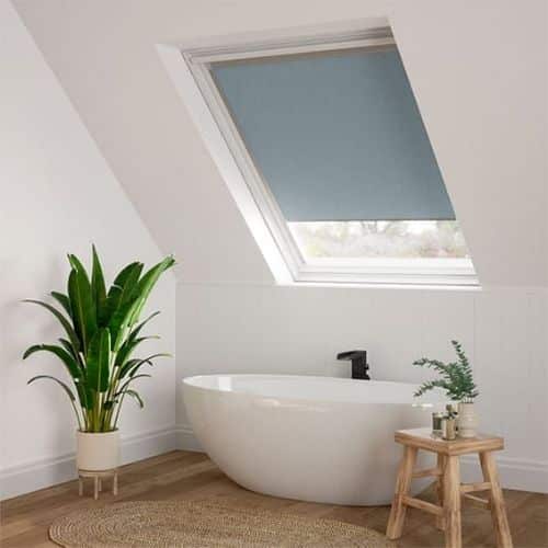 Denim Blue Blackout Blinds