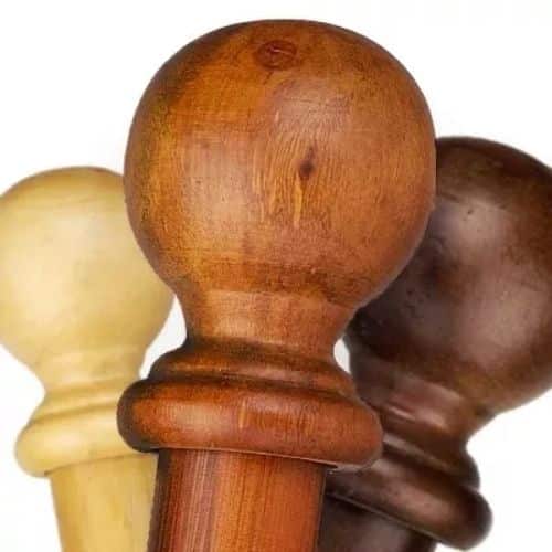 Natural Wooden Curtain Rods