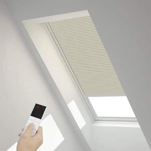 Motorized skylight blinds in Dubai