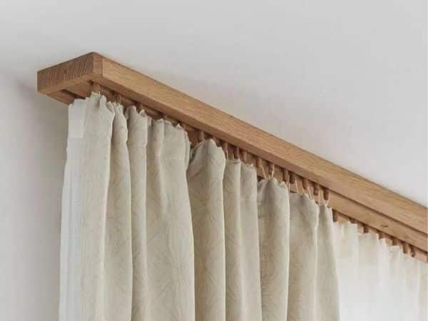 Sleek curtain tracks for modern homes