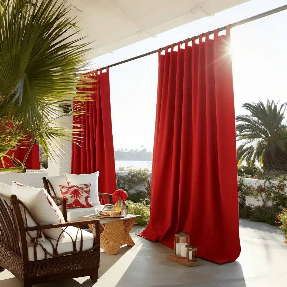 Red Curtains